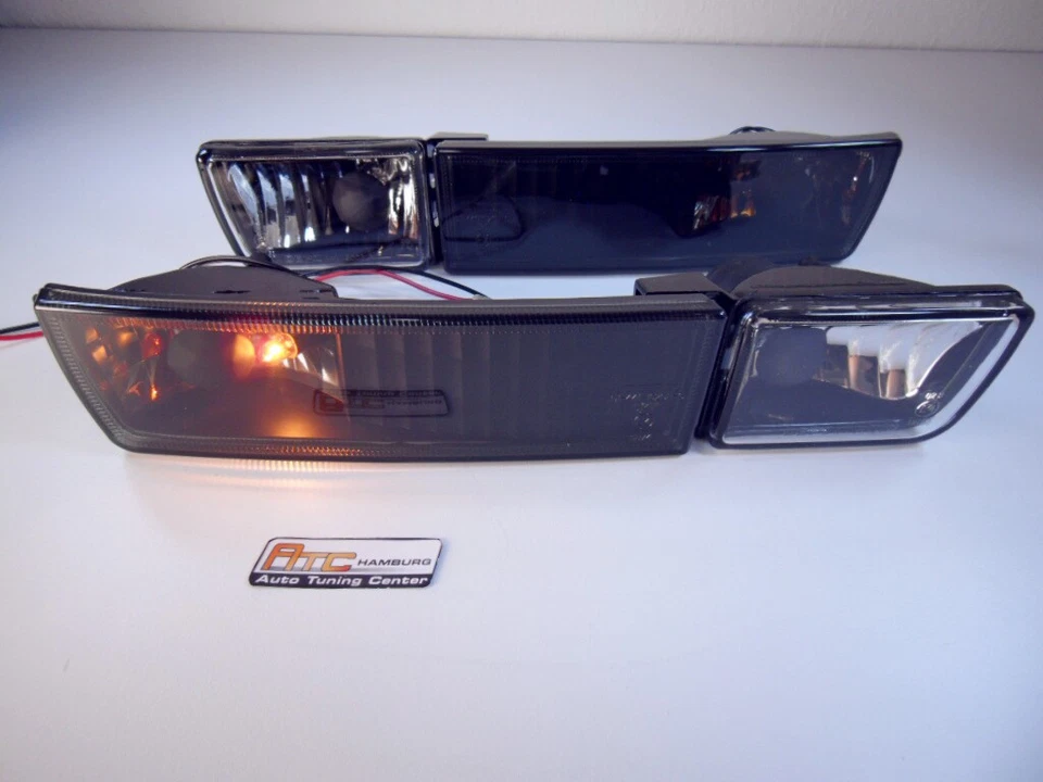 Frontblinker für VW Golf 3 / Vento Blinker Schwarz Klar Glas + Nebelscheinwerfer - Bild 4 von 4