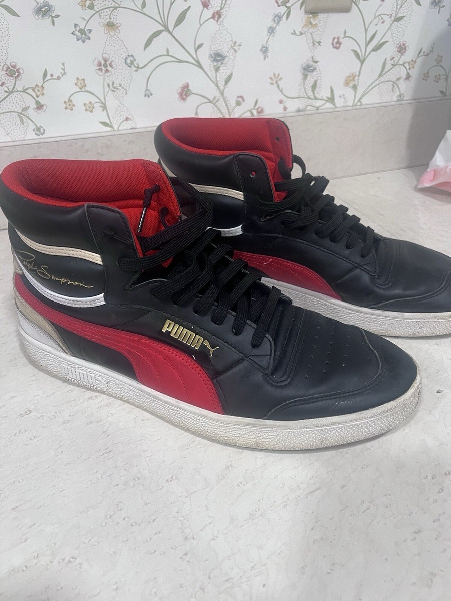 Puma Ralph Sampson Hi Top Sneakers Size 12 Mens Color Black Puma Ralph Sampson Hi Top Sneakers Size 12 Mens Color Black