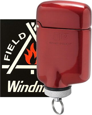 Windmill JP Turbo Lighter Aluminum Satin Silver JPW-1107 Windproof Made in Japan