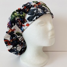 surgical/medical cap, bouffant with cord lock- Marvel Super Heroes