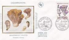 FRANCE 1987 FDC LES CHAMPIGNONS YT 2489