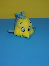 Disney Bean Bag Flounder 6" Little Mermaid Stuffed Plush with Plastic Eyes