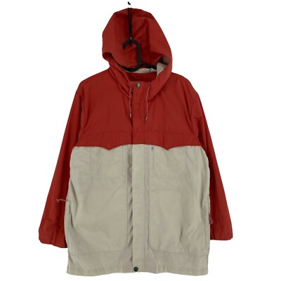 Levi's Rote Baumwollmischung Kapuzenjacke Größe L