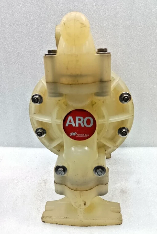 INGERSOLL RAND ARO 6661AJ-322-C AIR DOUBLE DIAPHRAGM PUMP 1" POLYPROPYLENE - Image 4 of 4