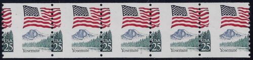 2280a Misperf Error / EFO PNC5 #3 "Yosemite" Mint NH - Picture 1 of 1