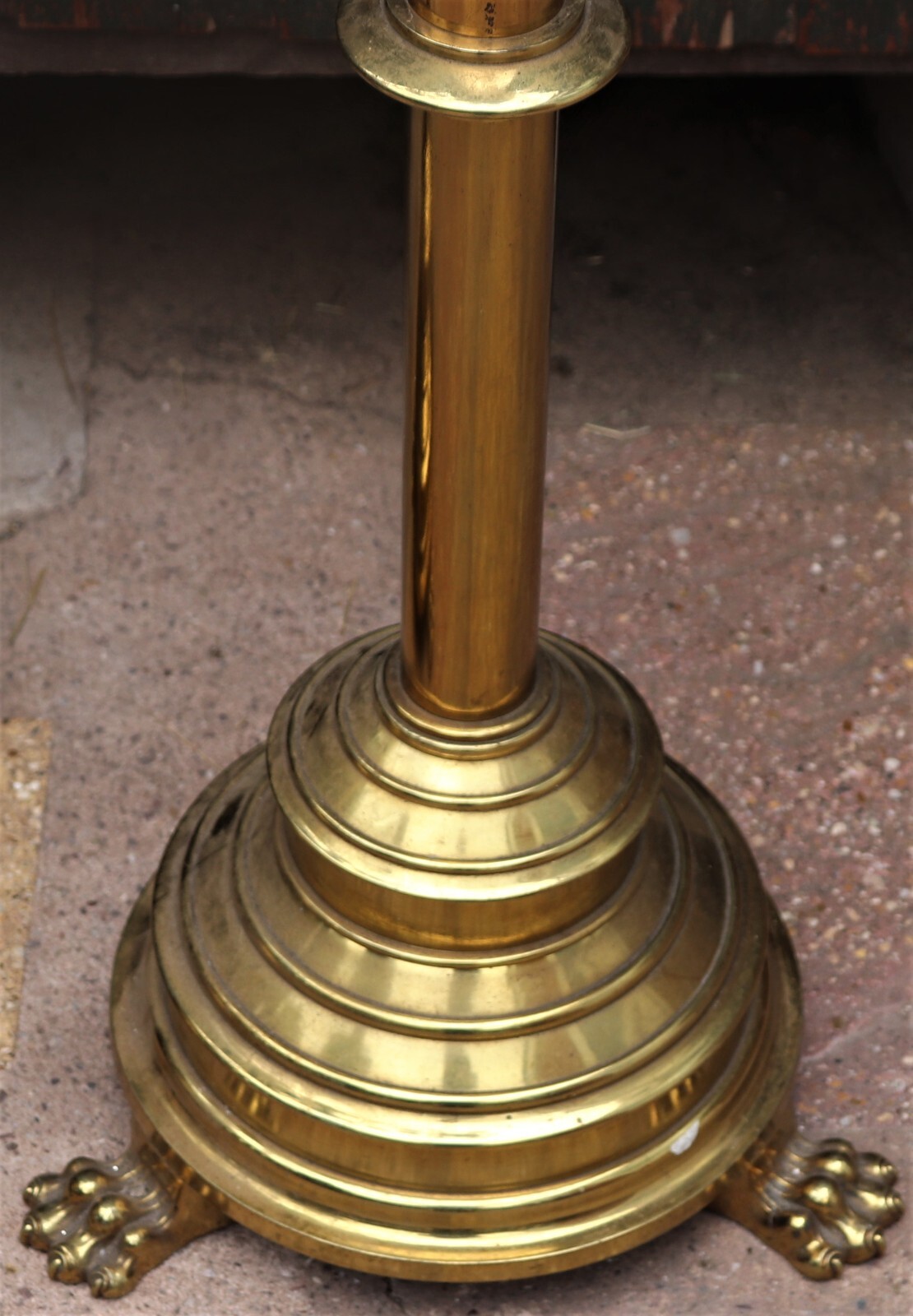 SUPURB VERY LARGE PAIR OF VICTORIAN 7 BRANCH ECCESIASTICAL CHURCH