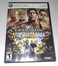WWE Legends of WrestleMania (Microsoft Xbox 360, 2009) Tested Working