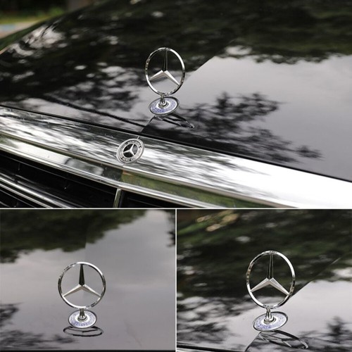 Front Hood Star Emblem Fit For Mercedes-Benz C160 C180 E230 E240 S250 S260 E212 - Picture 8 of 8