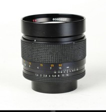  Lens West Germany Black Planar 1,4/85mm T  for Contax RTL Mint