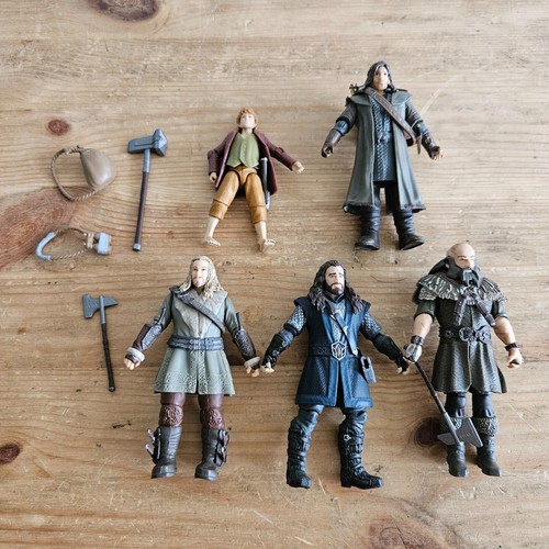 Konvolut 2012 NLP Hobbit Unexpected Journey Actionfiguren