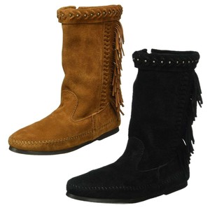minnetonka luna fringe boot