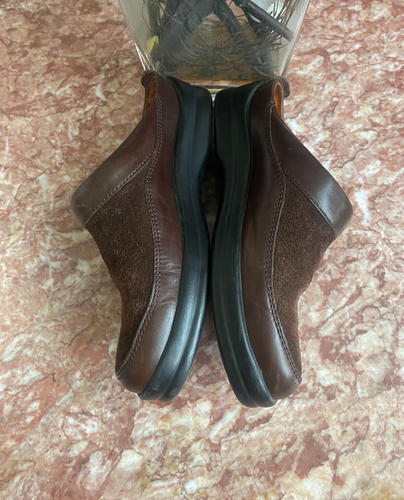 Footprints By Birkenstock Women Brown Suede Leather Mules 38 /US 7.5-8 EUC, $165 - Picture 6 of 9