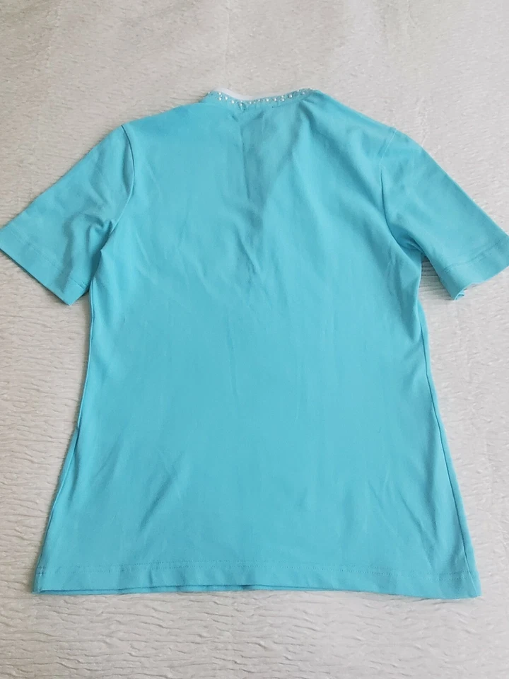 NWT Golfino Holiday Dream Short sleeve shirt . Size 6 - Image 4 of 4