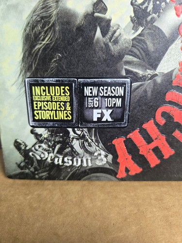 Sons of Anarchy Season 3 (13 Episodes) Tragedy, Action, Crime Drama Blu-ray Disc - 第 6/6 張圖片