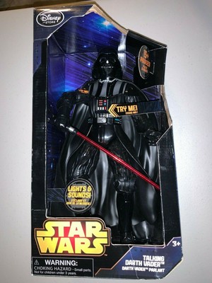 New Star Wars Darth Vader Large Action Talking Figure Disney Store 461727682014 | eBay