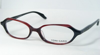 TONI GARD 14114 205 BURGUNDY /BLACK /MULTICOLOR EYEGLASSES GLASSES 50-16-135mm