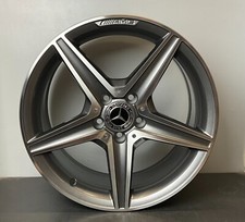 RUEDA DE ALEACIÓN TRASERA ORIGINAL AMG MERCEDES CLASE C W205 18" A2054011200 REACONDICIONADA