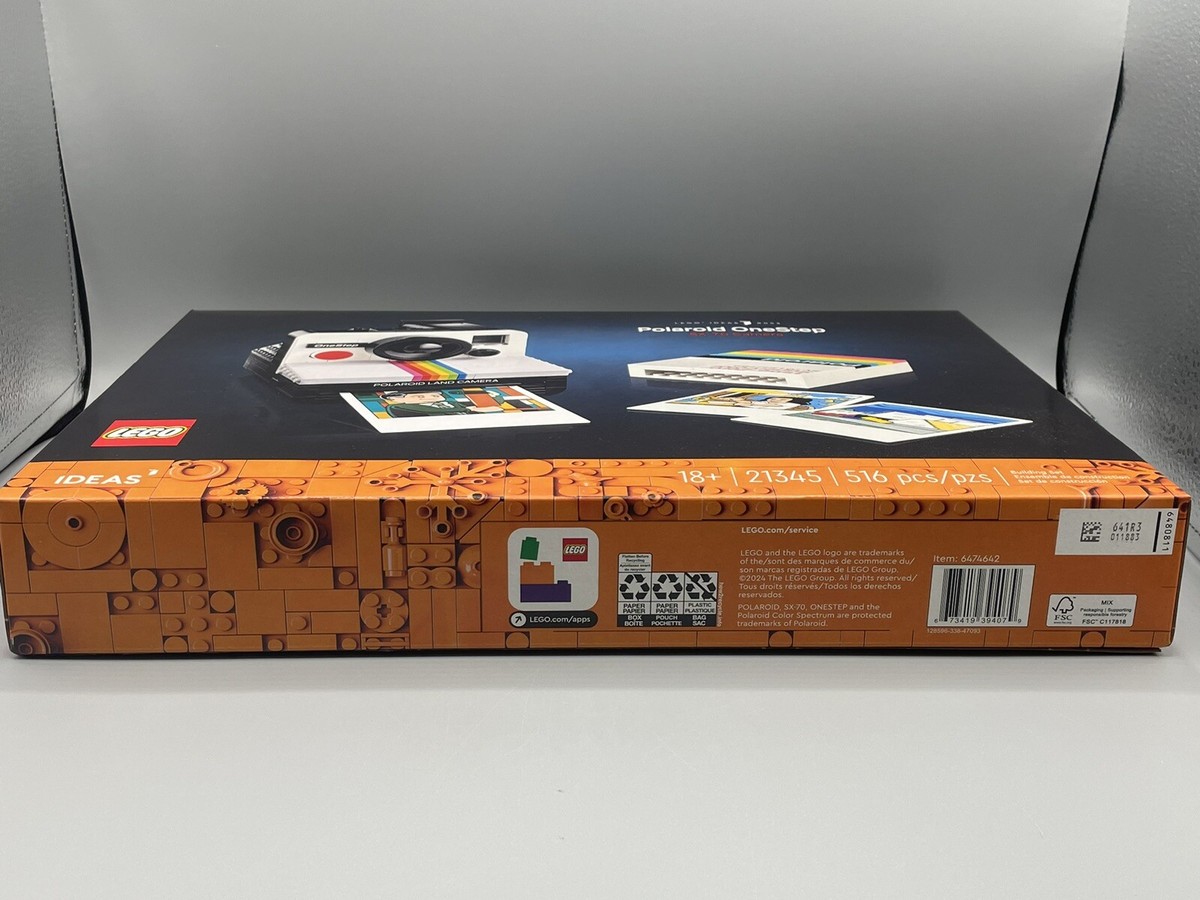 LEGO 21345, Ideas' Set, POLAROID ONESTEP SX-70 CAMERA, NEW, Sealed