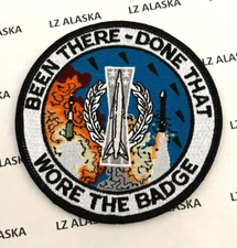 USAF MISSILE OPERATIONS PATCH "BEEN THERE - DONE THAT - WORE THE BADGE" (AFA)