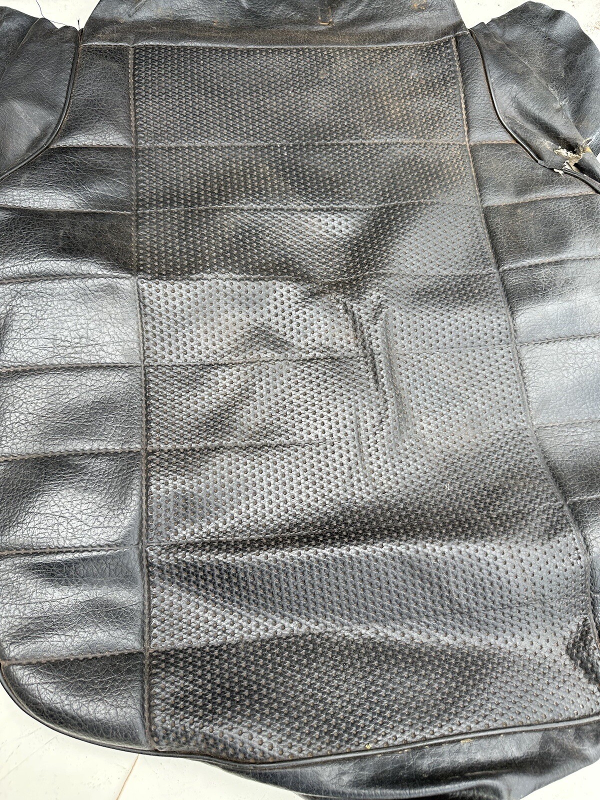 MGB SEAT COVER BASE AND BACK IN BLACK eBay