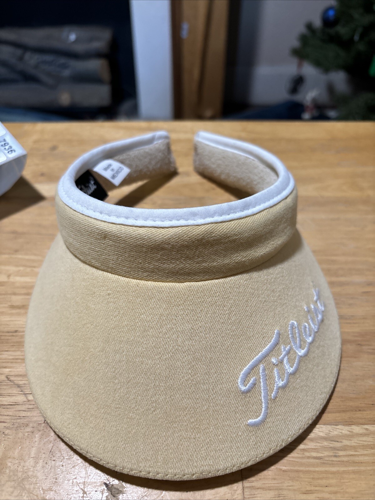 Titleist Visor Yellow Osfm Women Golf