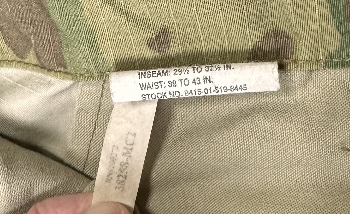 Tru-Spec T.R.U. Pants 24-7 Series Original Mens Size XL Knee Pad Compatible Camo