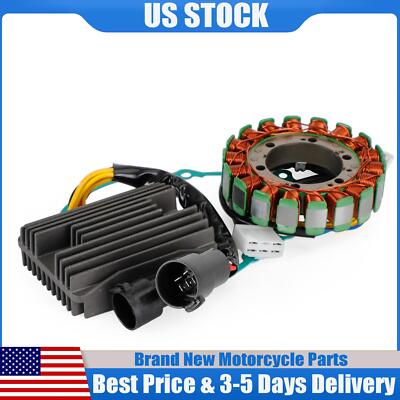 For Kawasaki Ninja ZX9R ZX-9R 2000-2003 Magneto Stator+Voltage Rectifier+Gasket