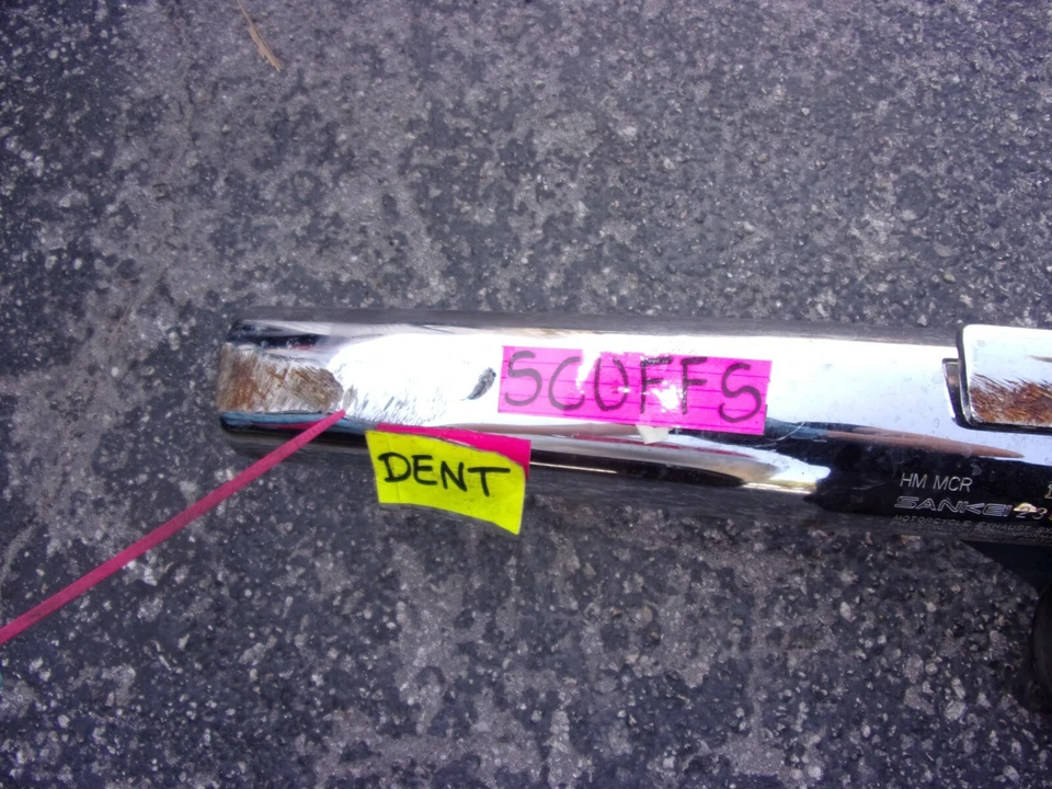 716 B HONDA SHADOW SPIRIT 750 2005 OEM EXHAUST MUFFLER PIPES Foto 2 de 4