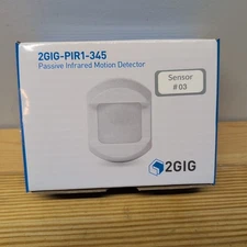 2GIG Motion Detector 2GIG-PIR1-345 Wireless Passive Infrared Pet Immune