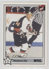 1990-91 7th Inning Sketch WHL Checklist Medicine Hat Tigers #339 1bx0