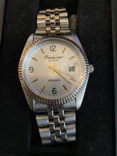 Vintage Gruen Precision Manual Wind Silver Watch