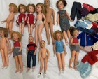 VINTAGE 1960'S IDEAL Tammy Family Dolls Mom, Dad, Pepper, Pete & Clothes