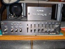 ALPINE 3348 Vintage Car Audio Graphic Equalizer For Parts Repair
