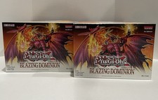 YUGIOH BLAZING DOMINION SEALED MINI BOOSTER BOX FOUR 9 CARD PACKS Set Of 11