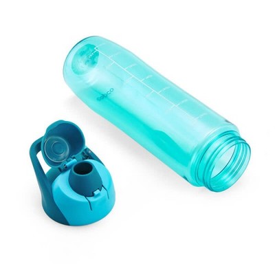 Copco ClipGo Hydration Collection 24oz Tritan Water Bottle, Reusable Teal Bottle