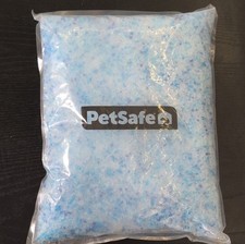 PetSafe Non-Clumping Cat Litter Blue White Granules for Cats Odor Control