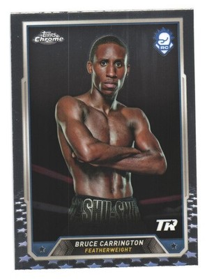 2024 Topps Chrome Boxing Boxen Bruce Carrington RC