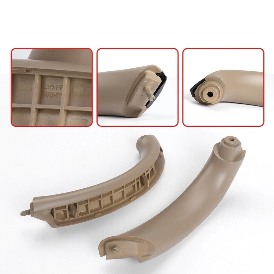 Tapón de moldura de panel de puerta manija interior para BMW X5 E53 1999-2006 Foto 4 de 4