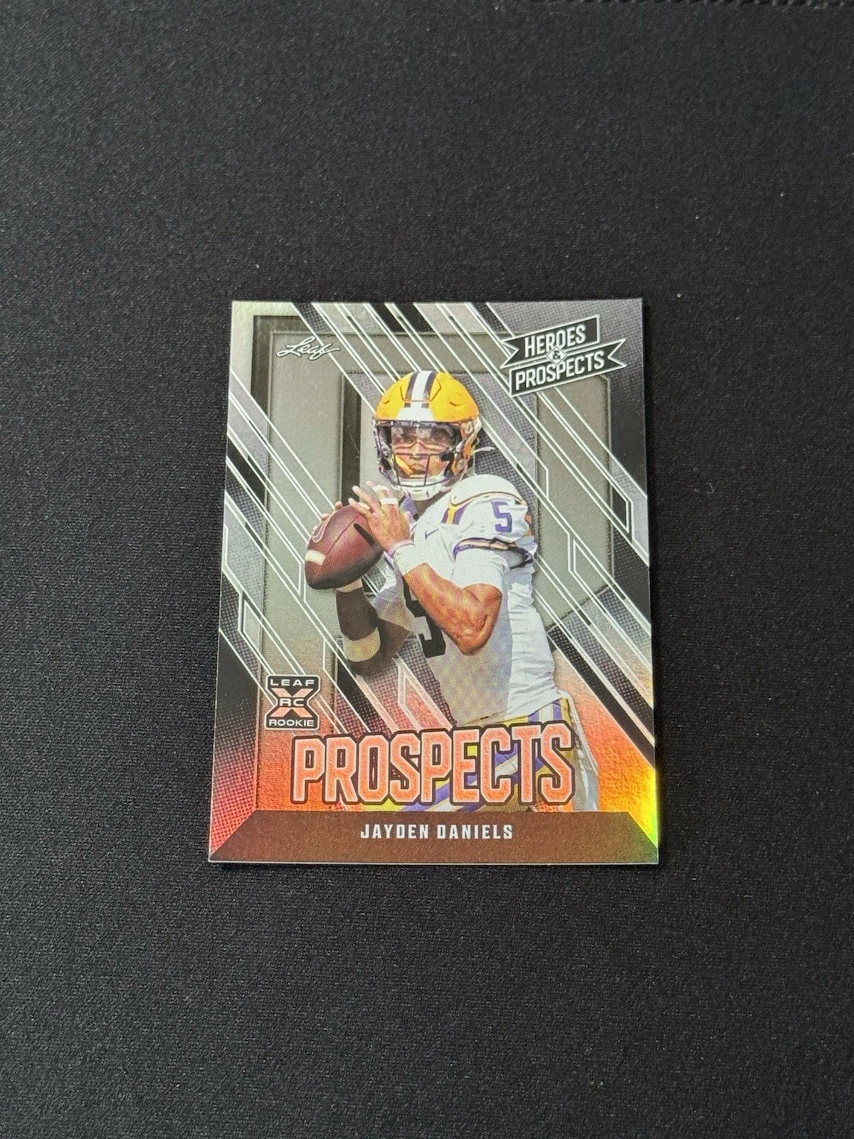 Jayden Daniels Leaf Heroes & Prospects #146 Silver