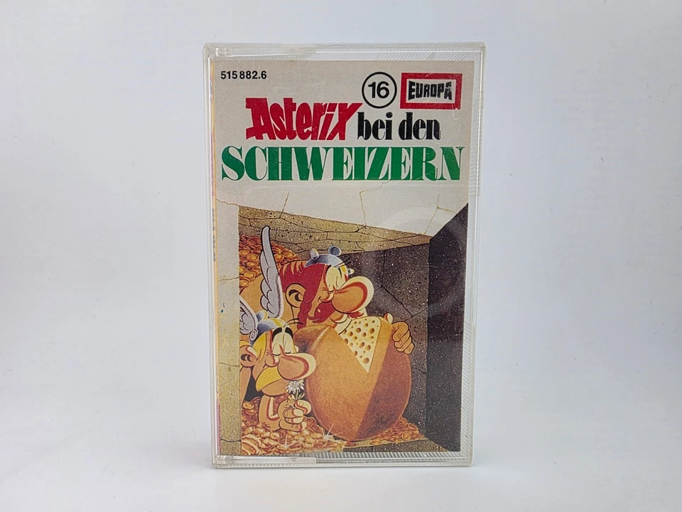 Asterix 16 bei den Schweizern Europa MC Kassette grau #2 - Bild 3 von 4