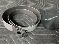 Cintura uomo Giorgio Armani grigia nuova