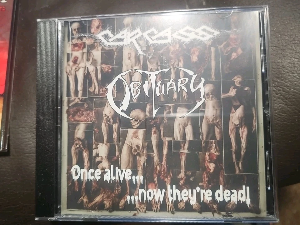 CARCASS/OBITUARY- ONCE ALIVE,NOW THEY'RE DEAD CD ,GOREFEST RISE TO RUIN CD - Bild 2 von 4