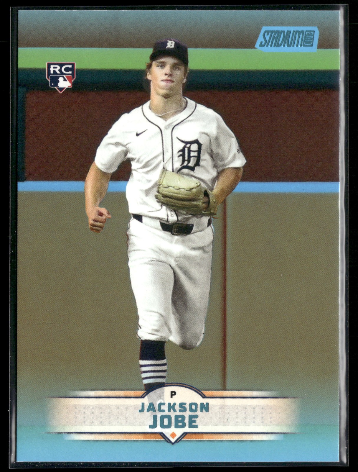 2025 Stadium Club #50 Jackson Jobe Light Blue Foil