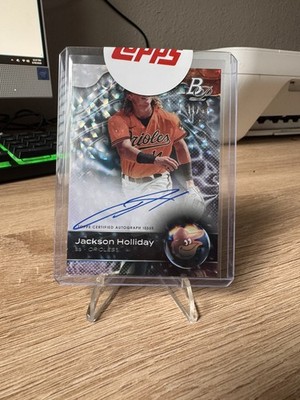 2023 Bowman Platinum - Top Prospects Jackson Holliday #TOP-97 Ice Pattern...