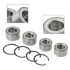 Front & Rear Wheel Bearing Kit For Polaris Sportsman 400 450 500 570 600 700 800