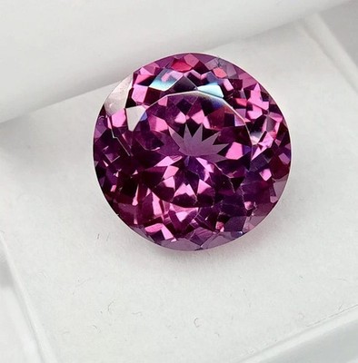 Natural Certified Flawless Round 13 Ct Color Changing Alexandrite Gemstone