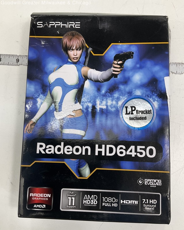 Sapphire AMD Radeon HD 6450 1GB Graphics Card Untested