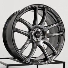 20x8.520x9.5 Vors Tr4 5x115 3535 Hyper Black Wheels Rims Set4 73.1