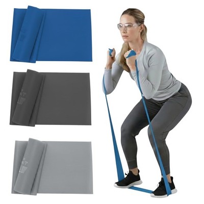Resistance Bands Set Advanced Kit Blue Black Silver Latex THERABAND Elastic Body