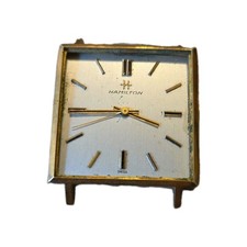 VINTAGE MEN'S HAMILTON WATCH 17 Jewels Swiss For Repair Lot # 1